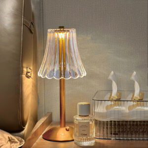 Crystal Rechargeable Table Lamp -- DL-09M